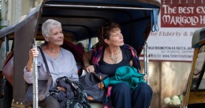 Dame Judi Dench as Evelyn Greenslade and Celia Imrie as Madge Hardcastle in 'The Best Exotic Marigold Hotel'